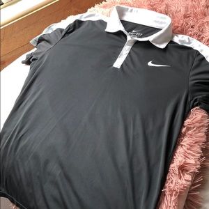 Nike Short Sleeve Collard Dri-Fit Shirt